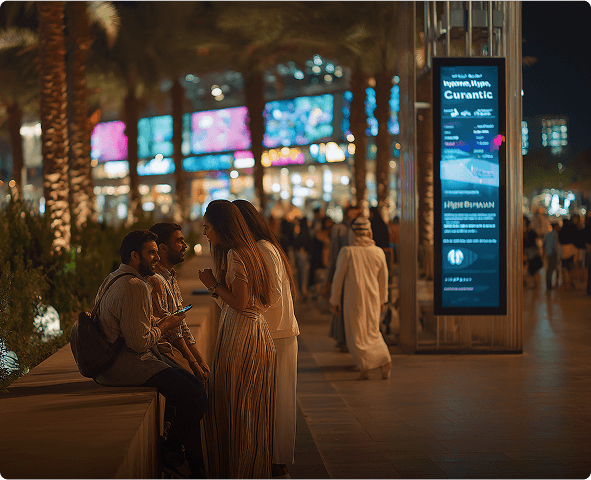 Dubai Street Display